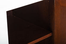 Load image into Gallery viewer, Mid Century White Hollywood Regency Cabinet in White with Gold Accents, c. 1970s-ABT Modern