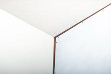 Load image into Gallery viewer, Mid Century White Hollywood Regency Cabinet in White with Gold Accents, c. 1970s-ABT Modern