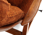 Load image into Gallery viewer, Milo Baughman Lounge Chair / Recliner with Ottoman in Original Brown Fabric-ABT Modern