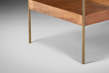 Load image into Gallery viewer, Milo Baughman for Murray Furniture Maple and Brass Sofa Table / Side Table, c. 1955-ABT Modern