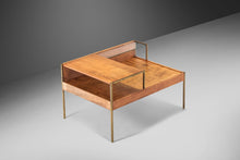 Load image into Gallery viewer, Milo Baughman for Murray Furniture Maple and Brass Sofa Table / Side Table, c. 1955-ABT Modern