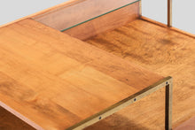 Load image into Gallery viewer, Milo Baughman for Murray Furniture Maple and Brass Sofa Table / Side Table, c. 1955-ABT Modern