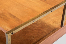 Load image into Gallery viewer, Milo Baughman for Murray Furniture Maple and Brass Sofa Table / Side Table, c. 1955-ABT Modern