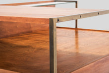 Load image into Gallery viewer, Milo Baughman for Murray Furniture Maple and Brass Sofa Table / Side Table, c. 1955-ABT Modern