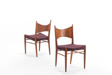 Load image into Gallery viewer, Minimal Danish Modern Contoured Walnut Dining Chairs (A Set of 4)-ABT Modern