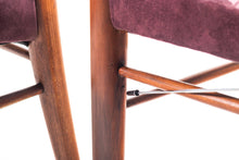 Load image into Gallery viewer, Minimal Danish Modern Contoured Walnut Dining Chairs (A Set of 4)-ABT Modern