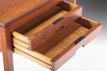 Load image into Gallery viewer, Minimalist Mid Century Modern Writing Desk in Walnut in the Manner of Arne Wahl Iversen, USA, c. 1960's-ABT Modern