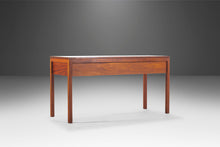 Load image into Gallery viewer, Minimalist Mid Century Modern Writing Desk in Walnut in the Manner of Arne Wahl Iversen, USA, c. 1960's-ABT Modern