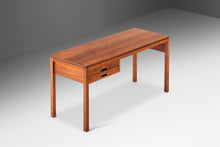 Load image into Gallery viewer, Minimalist Mid Century Modern Writing Desk in Walnut in the Manner of Arne Wahl Iversen, USA, c. 1960's-ABT Modern