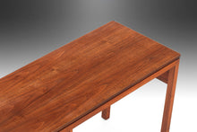 Load image into Gallery viewer, Minimalist Mid Century Modern Writing Desk in Walnut in the Manner of Arne Wahl Iversen, USA, c. 1960's-ABT Modern