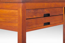 Load image into Gallery viewer, Minimalist Mid Century Modern Writing Desk in Walnut in the Manner of Arne Wahl Iversen, USA, c. 1960's-ABT Modern