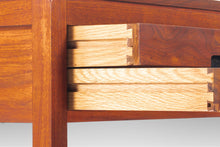 Load image into Gallery viewer, Minimalist Mid Century Modern Writing Desk in Walnut in the Manner of Arne Wahl Iversen, USA, c. 1960's-ABT Modern