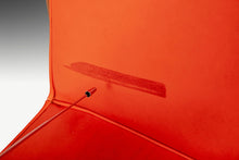 Load image into Gallery viewer, Minimalist Thonet Armless Chair Chair Found in its Original Red Naugahyde Upholstery, USA, c. 1960's-ABT Modern