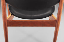 Load image into Gallery viewer, Model 197 Side / Desk Chair in Walnut & Leather by Finn Juhl for France & Son, Denmark, c. 1960's-ABT Modern