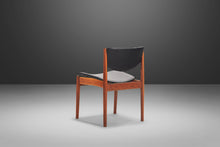 Load image into Gallery viewer, Model 197 Side / Desk Chair in Walnut & Leather by Finn Juhl for France & Son, Denmark, c. 1960's-ABT Modern