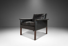Load image into Gallery viewer, Model 500 Lounge Chair in Rosewood & Aged Black Leather by Hans Olsen for CS Møbler, Denmark, c. 1960's-ABT Modern