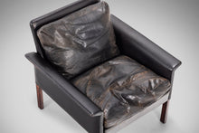 Load image into Gallery viewer, Model 500 Lounge Chair in Rosewood & Aged Leather by Hans Olsen for CS Møbler, Denmark, c. 1960's-ABT Modern
