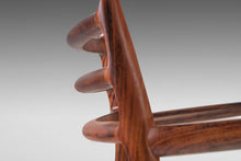 Load image into Gallery viewer, Model 62 Rosewood & Knoll Boucle Arm Chair by Niels Møller for J.L. Møllers, 1960s-ABT Modern
