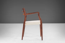 Load image into Gallery viewer, Model 62 Rosewood & Knoll Boucle Arm Chair by Niels Møller for J.L. Møllers, 1960s-ABT Modern
