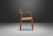 Load image into Gallery viewer, Model 64 Arm Chair in Teak and Original Danish Cord by Niels Møller for JL. Møllers Mobelfabrik, Denmark, c. 1960's-ABT Modern