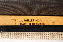 Load image into Gallery viewer, Model 65 Chair in Teak w/ Original Upholstery by Niels Moller for J.L. Mollers Mobelfabrik, Denmark, c. 1960's-ABT Modern