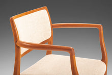 Load image into Gallery viewer, Model 65 Chair in Teak w/ Original Upholstery by Niels Moller for J.L. Mollers Mobelfabrik, Denmark, c. 1960's-ABT Modern