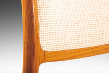 Load image into Gallery viewer, Model 65 Chair in Teak w/ Original Upholstery by Niels Moller for J.L. Mollers Mobelfabrik, Denmark, c. 1960's-ABT Modern
