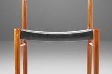 Load image into Gallery viewer, Model 75 Desk Chair in Teak and Original Vinyl by Niels Møller for JL. Møllers Mobelfabrik, Denmark, c. 1960's-ABT Modern