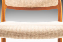 Load image into Gallery viewer, Model 80 Dining / Desk Chair in Teak w/ Original Upholstery by Niels Otto Møller for J.L. Møller Mobelfabrik, Denmark, c. 1960's-ABT Modern