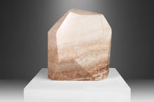 Load image into Gallery viewer, Modern Abstract Sculpture in Solid Alabaster 'Diamond' by Mark Leblanc (1/8), USA-ABT Modern
