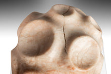 Load image into Gallery viewer, Modern Abstract Sculpture in Solid Alabaster 'Tenticle' by Mark Leblanc (1/8), USA-ABT Modern