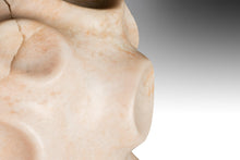 Load image into Gallery viewer, Modern Abstract Sculpture in Solid Alabaster 'Tenticle' by Mark Leblanc (1/8), USA-ABT Modern