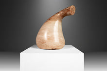 Load image into Gallery viewer, Modern Abstract Sculpture in Solid Alabaster by Mark Leblanc (1/8), USA-ABT Modern