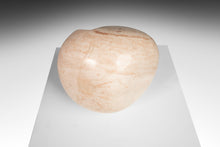 Load image into Gallery viewer, Modern Abstract Sculpture in Solid Alabaster by Mark Leblanc, USA, c. 2022-ABT Modern