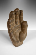 Load image into Gallery viewer, Modernist Abstract Hand Sculpture / Keys and Change Holder in Cast Iron, c. 1960's-ABT Modern