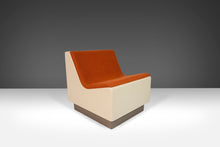 Load image into Gallery viewer, Modernist Fiberglass Scoop Chair in Original Knit Woolen Fabric Attributed to Ed Frank for Moretti, 1960s-ABT Modern