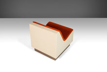 Load image into Gallery viewer, Modernist Fiberglass Scoop Chair in Original Knit Woolen Fabric Attributed to Ed Frank for Moretti, 1960s-ABT Modern