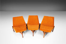 Load image into Gallery viewer, Modular 5-Piece Sectional of 3 Chairs and 2 Tables for Brown Saltman in Walnut, c. 1950's-ABT Modern