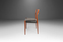 Load image into Gallery viewer, Moller Model 79 Side Chair in Rosewood & Leather by Niels Otto Møller for J.L. Møller Mobelfabrik, Denmark, c. 1960's-ABT Modern