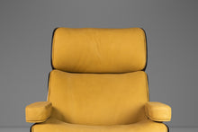 Load image into Gallery viewer, Mr. Chair Bentwood Walnut Lounge Chair in Deep Mustard Leather for Plycraft by George Mulhauser, USA, c. 1960's-ABT Modern
