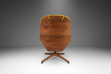Load image into Gallery viewer, Mr. Chair Lounge Chair and Ottoman in Original Mustard Knit Fabric by George Mulhauser for Plycraft, USA, c. 1960's-ABT Modern