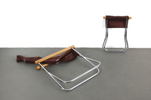 Load image into Gallery viewer, NY Folding Chair and Ottoman by Takeshi Nii, Japan, 1950s-ABT Modern