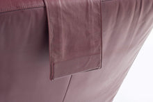 Load image into Gallery viewer, Natuzzi Chaise Lounge Chair in Rich Ox Blood Leather, Zeta Model-ABT Modern