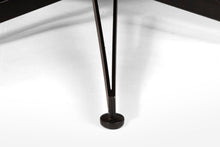 Load image into Gallery viewer, Newly Restored George Mulhauser for Plycraft Tufted Lounge Chair in Walnut and Vinyl on Metal Star Basse, c. 1960s-ABT Modern