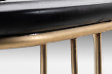 Load image into Gallery viewer, Nickel and Ebonized Oak Regency Console / Sofa Table, USA, c. 1970s-ABT Modern