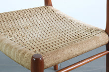 Load image into Gallery viewer, Niels Moller for Model No. 75 Side Chair in Teak w/ Papercord for J.L. Møllers Møbelfabrik, Denmark-ABT Modern
