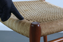 Load image into Gallery viewer, Niels Moller for Model No. 75 Side Chair in Teak w/ Papercord for J.L. Møllers Møbelfabrik, Denmark-ABT Modern