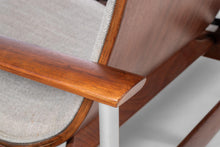 Load image into Gallery viewer, Norwegian Modern Two Seat Bench with End Table by Sven Ivar Dysthe, c. 1960s-ABT Modern