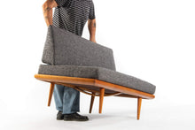 Load image into Gallery viewer, ON HOLD - Mid Century “Minerva” Danish Modern Teak Loveseat Sofa by Peter Hvidt and Orla Molgaard-Nielson-ABT Modern