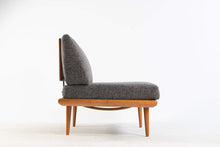 Load image into Gallery viewer, ON HOLD - Mid Century “Minerva” Danish Modern Teak Loveseat Sofa by Peter Hvidt and Orla Molgaard-Nielson-ABT Modern